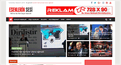 Desktop Screenshot of esenlerinsesi.net